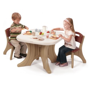 Stalas su 2 kėdėmis vaikams | Step2